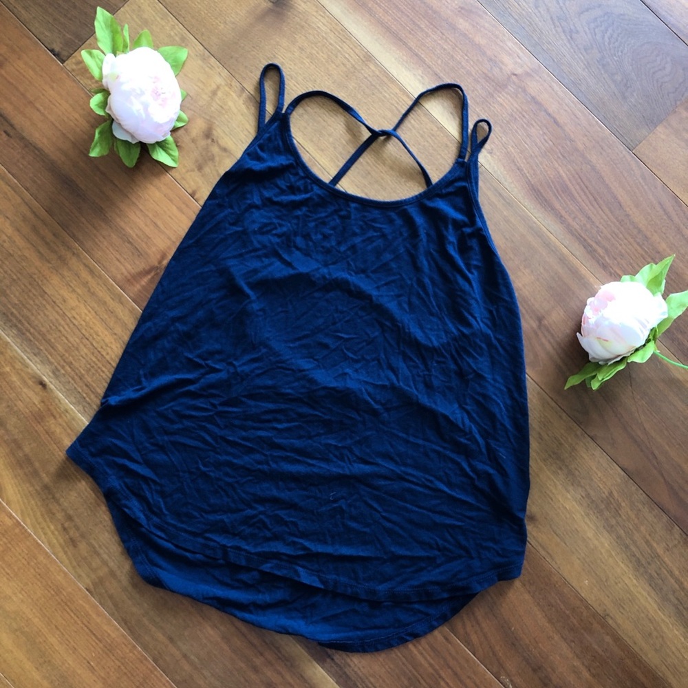 Navy Blue Ava Sky Top